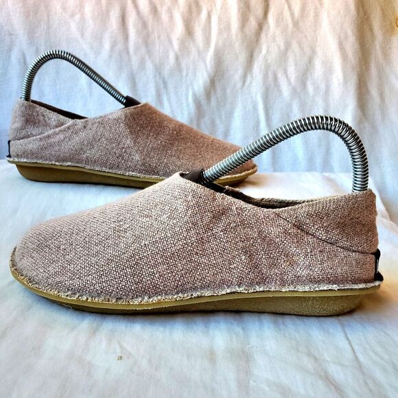 Vibae Viba Zuma Linen Wild Rose Womens Comfort Casual Slip On Shoes Size 38/US 8 - Picture 3 of 11